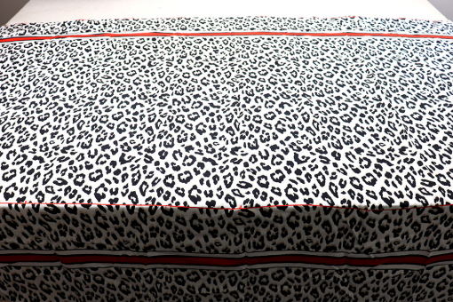 Panel-Viskosestoff - Leopard 