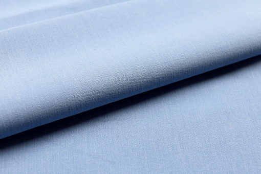 Baumwollstoff Stretch - Stahlblau 