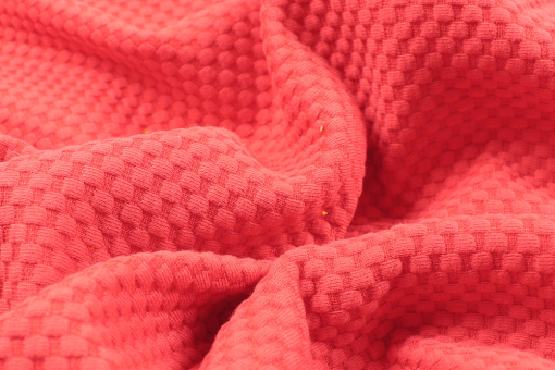 Stretch-Strick Structure - Light Red 