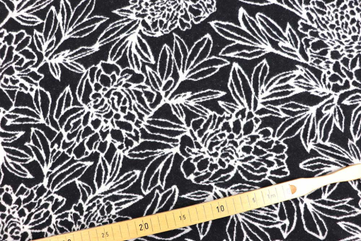 Mohair Touch - Night Flowers 