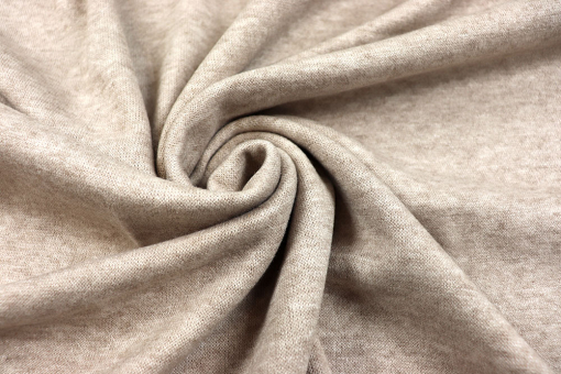 Strickstoff mit Viskose-Anteil - Sand 