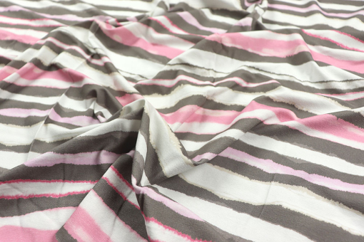 Viskosejersey - Soft Stripes 