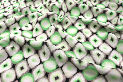 Viskosestoff - Graphic Green 