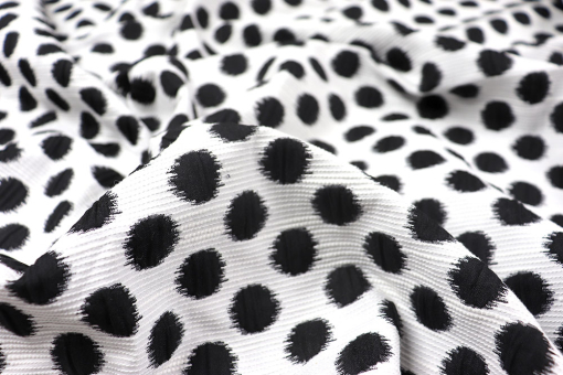 Mode-Jacquard - Punkte 