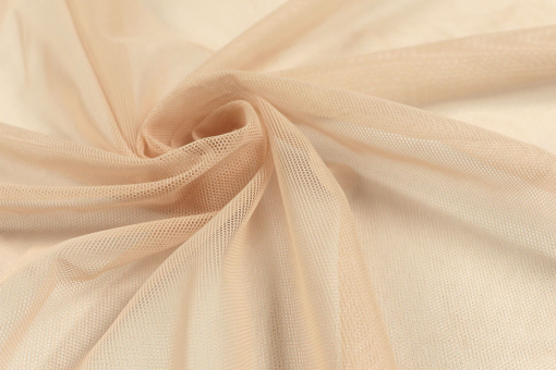 Mesh Superstretch - ultrafein - Nude 