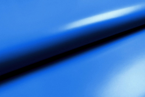 Glatte Echtleder-Haut 1,5 qm - Blau - B-Ware 