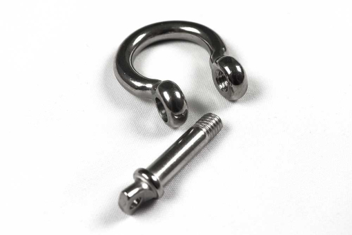 Schäkel - geschwungene Ausführung - 10 mm 