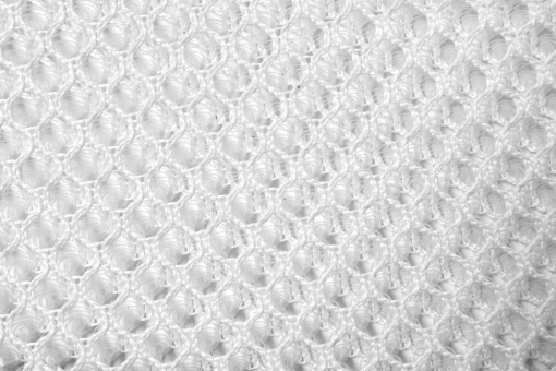Abstandsgewebe 10 mm - Weiß 