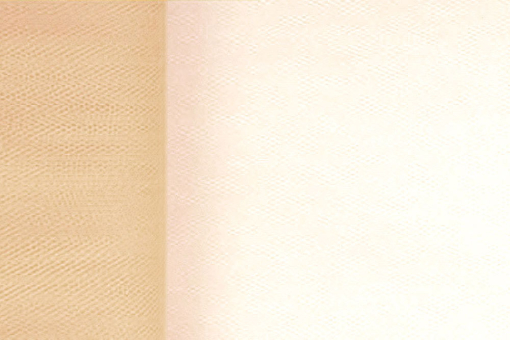 Tüll - schwer entflammbar Hellbeige