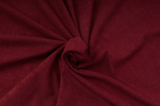 Kunstleder - Velours Bordeaux