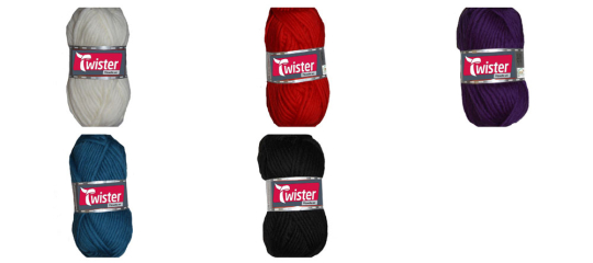 Filzwolle Twister - 50 g - Uni 