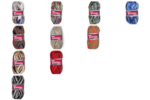 Universalwolle Twister - 50 g - Bunt 