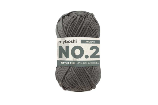 Myboshi No. 2 - 50 g - Titangrau 