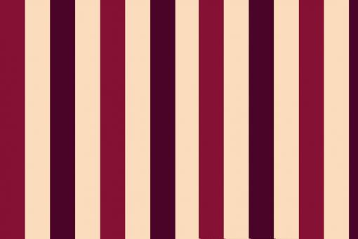 Dekostoff - Blockstreifen 6 cm - Leonardo - Bordeaux/Rot - 2,0 Meter Bordeaux/Rot