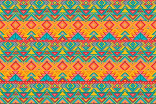 Polar-Fleece  Indio - Türkis/Gelb 