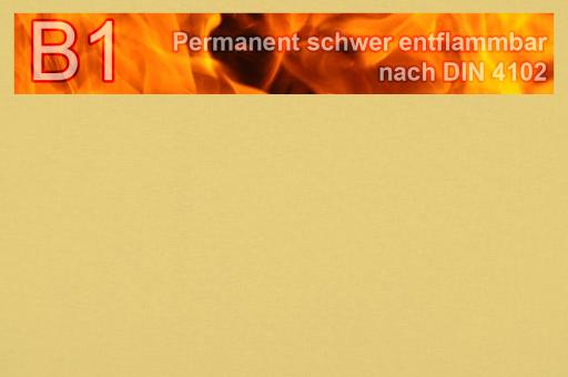 Fahnentuch Trevira CS Beige