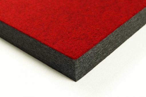 Akustikpaneel Blue Fiber - 160 x 50 cm Dark Red