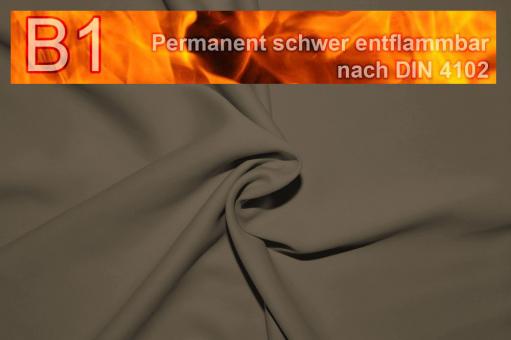 Blackout permanent schwer entflammbar - 2,0 Meter Stone