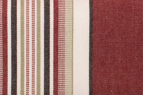 Markisenstoff Spain Summer - 160 cm - Multistreifen - Bordeaux - 1,0 Meter Bordeaux