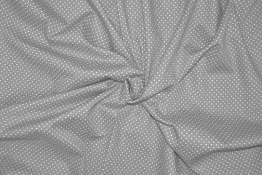 Patchwork-Programm - Baumwolle - Pünktchen Hellgrau
