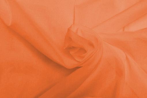 Batist aus Baumwolle Orange