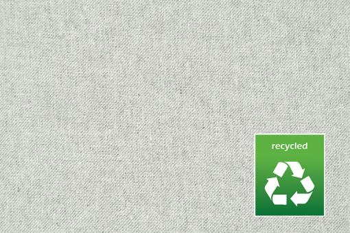 Dekostoff Recycling - Grau Melange - 280 cm breit 