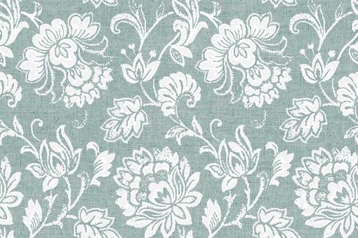 Deko-Outdoorstoff - Tropic Flower - Mint 