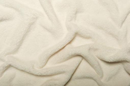 Bambus-Frotteefleece premium - uni Creme 