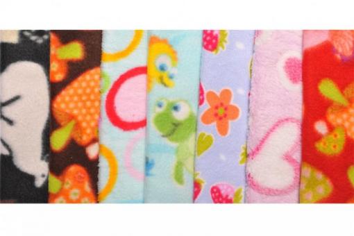Fleece-Bastelpaket Bunt 