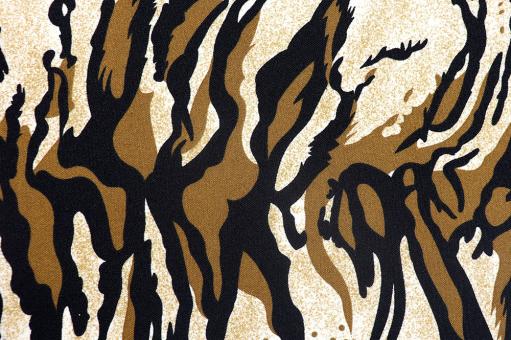 Allroundstoff mit Tiger-Muster 