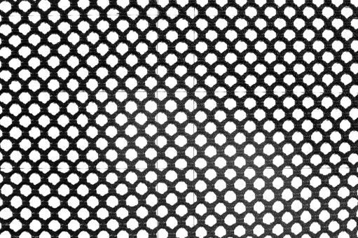 Elastischer Netzstoff mit kleinen Maschen - Schwarz 