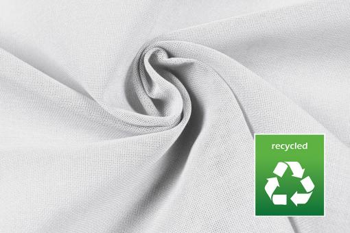 Gardinenleinen Recycling - Weiß - 300 cm breit 