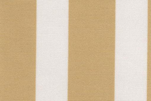 Markisen-/Outdoor-Stoff - Blockstreifen Creme/Beige
