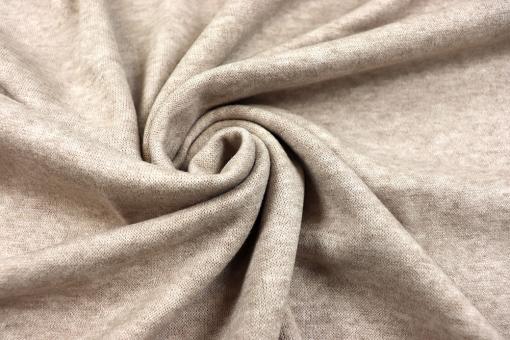 Strickstoff mit Viskose-Anteil - Sand 