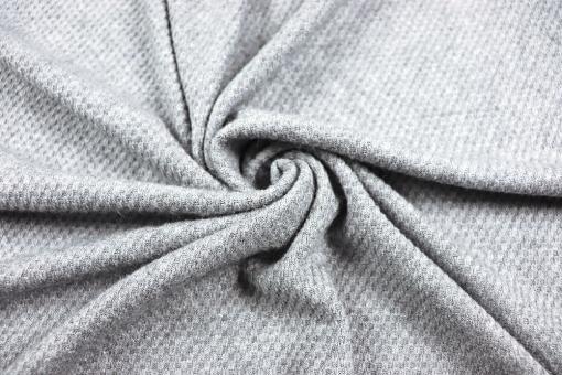 Kuscheliger Strickstoff - Hellgrau 