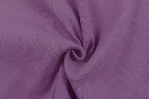 Strickbündchen-Schlauch - Aubergine 