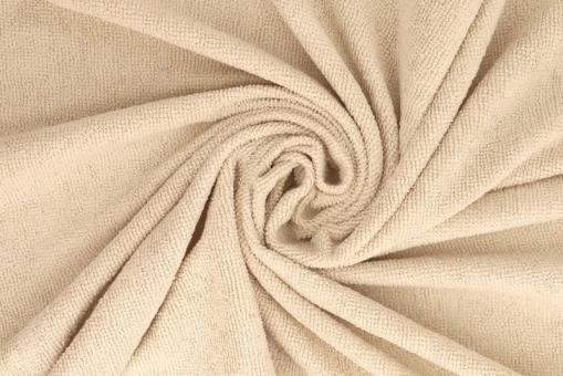 Mikrofasertuch als Meterware - 150 cm Creme