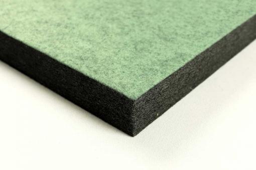 Akustikpaneel Wand - Blue Fiber - 160 x 50 cm - inkl. Befestigung Mint Green