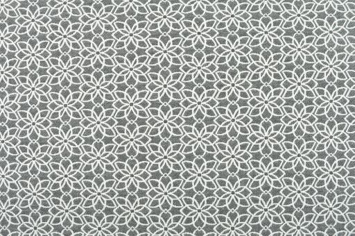 Dekostoff Jacquard - Flor de Alicante - Grau 