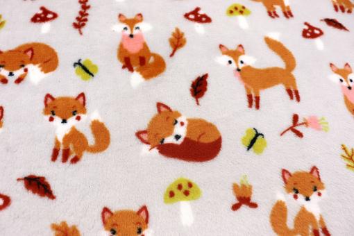 Kuschelfleece - Kleiner Fuchs 