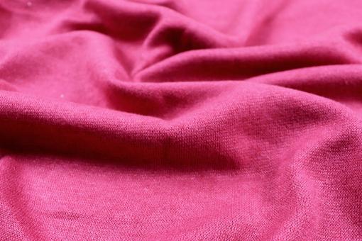 Glatter Strickjersey in Pink 