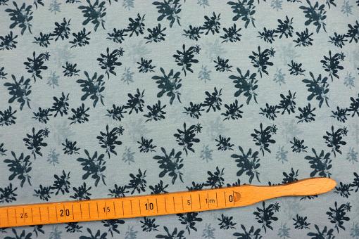 Jersey Stoff mit nostalgischem Design 