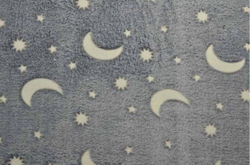Fleece nachtleuchtend - Starry Night 