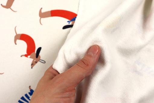 Jersey-Sweat mit Dackeln 