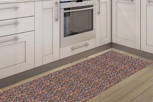 Anti-Rutsch - Jacquard mit Orient-Design 