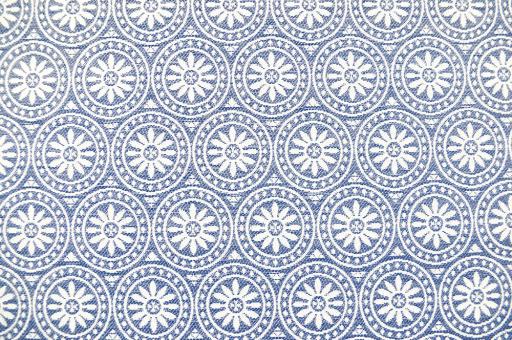 Jacquard Outdoor - zweiseitig - Marina - Blau 