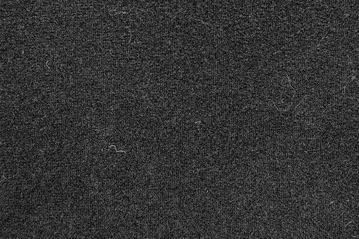 Klett-Velours - B1 - 40 cm - Schwarz 
