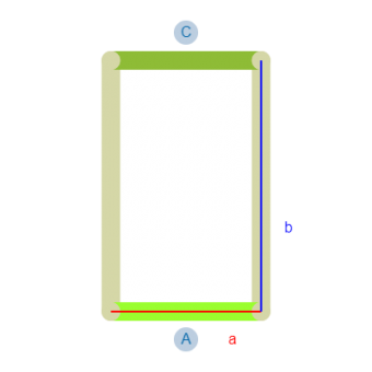 Transparente Vorhänge  - schwer entflammbar B1-Konfiguration - 369662 