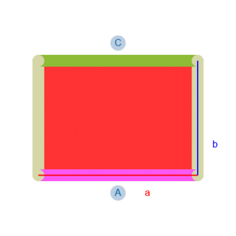 2mal Transparente Vorhänge -Konfiguration - 352003 