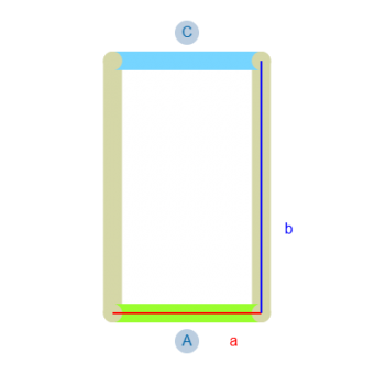 2mal Transparente Vorhänge -Konfiguration - 570895 